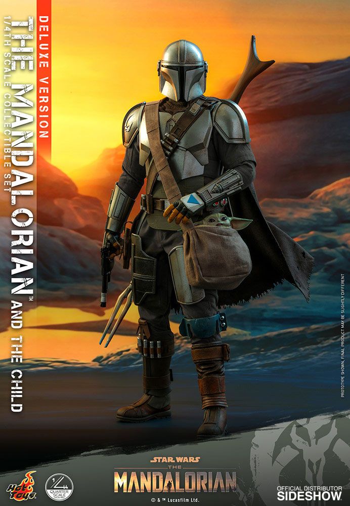 THE MANDALORIAN & THE CHILD DELUXE – STAR WARS THE MANDALORIAN 1/4 46 CM HOT TOYS