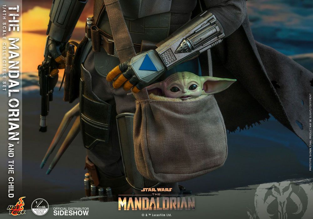 THE MANDALORIAN & THE CHILD – STAR WARS THE MANDALORIAN 1/4 46 CM HOT TOYS