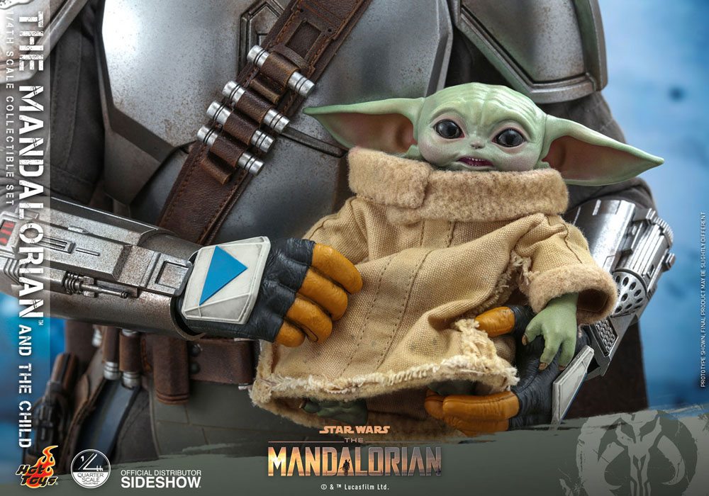 THE MANDALORIAN & THE CHILD – STAR WARS THE MANDALORIAN 1/4 46 CM HOT TOYS