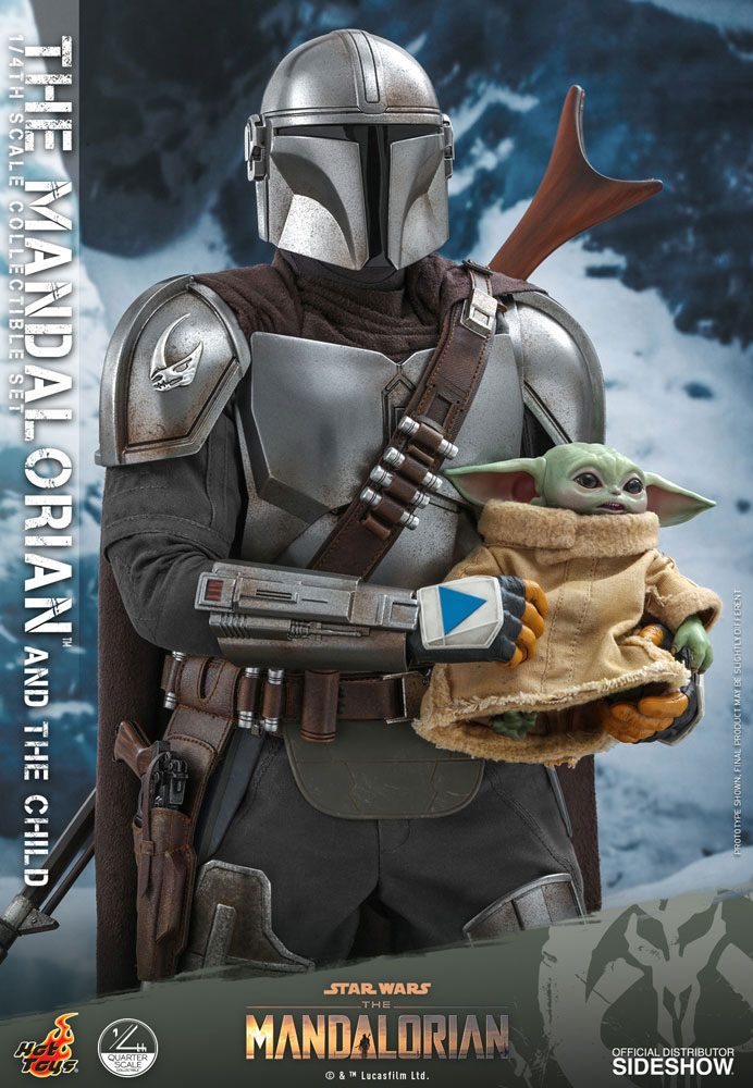 THE MANDALORIAN & THE CHILD – STAR WARS THE MANDALORIAN 1/4 46 CM HOT TOYS