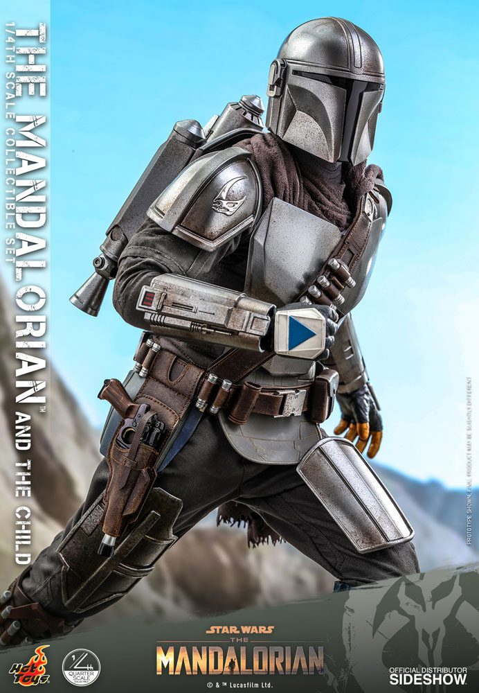 THE MANDALORIAN & THE CHILD – STAR WARS THE MANDALORIAN 1/4 46 CM HOT TOYS