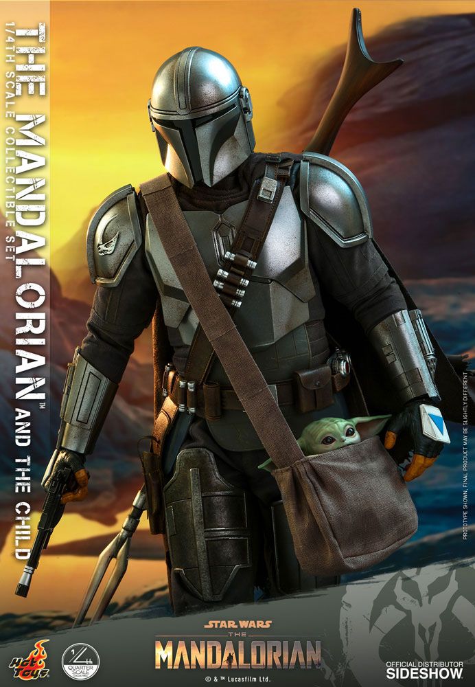 THE MANDALORIAN & THE CHILD – STAR WARS THE MANDALORIAN 1/4 46 CM HOT TOYS