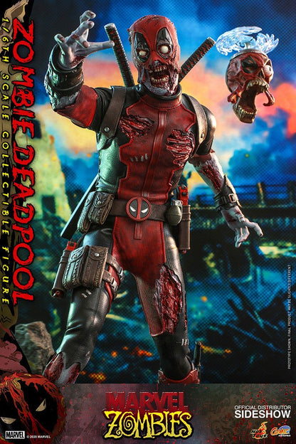 ZOMBIE DEADPOOL – FIGURA 1/6 HOT TOYS MARVEL ZOMBIES COMIC MASTERPIECE 31 CM