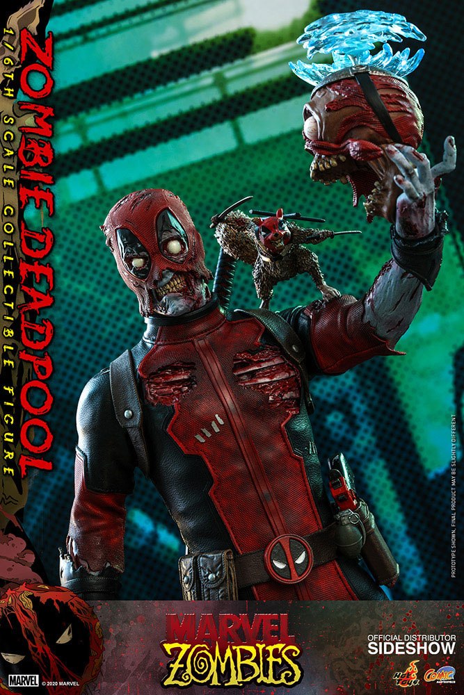 ZOMBIE DEADPOOL – FIGURA 1/6 HOT TOYS MARVEL ZOMBIES COMIC MASTERPIECE 31 CM