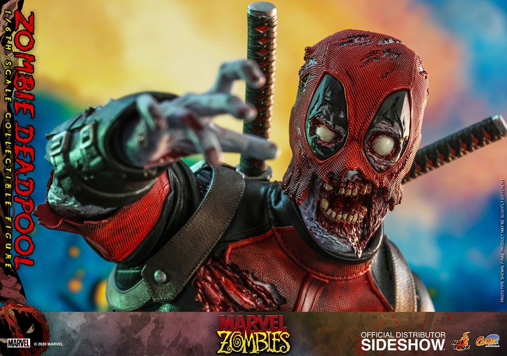 ZOMBIE DEADPOOL – FIGURA 1/6 HOT TOYS MARVEL ZOMBIES COMIC MASTERPIECE 31 CM
