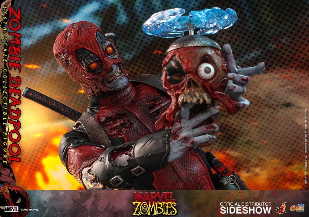 ZOMBIE DEADPOOL – FIGURA 1/6 HOT TOYS MARVEL ZOMBIES COMIC MASTERPIECE 31 CM