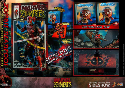 ZOMBIE DEADPOOL – FIGURA 1/6 HOT TOYS MARVEL ZOMBIES COMIC MASTERPIECE 31 CM