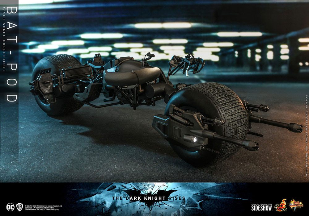 BAT-POD 1/6 – THE DARK KNIGHT RISES – VEHÍCULO HOT TOYS DC