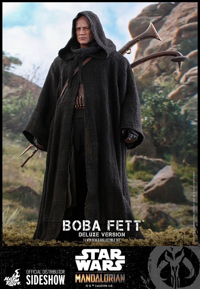 BOBA FETT DELUXE & TUSKEN RAIDER CHIEFTAIN – FIGURAS MOVIE MASTERPIECE 1/6 30 CM (HOT TOYS – STAR WARS THE MANDALORIAN)