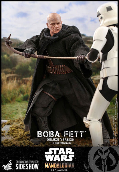 BOBA FETT DELUXE & TUSKEN RAIDER CHIEFTAIN – FIGURAS MOVIE MASTERPIECE 1/6 30 CM (HOT TOYS – STAR WARS THE MANDALORIAN)