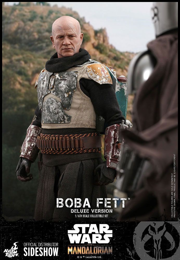 BOBA FETT DELUXE & TUSKEN RAIDER CHIEFTAIN – FIGURAS MOVIE MASTERPIECE 1/6 30 CM (HOT TOYS – STAR WARS THE MANDALORIAN)