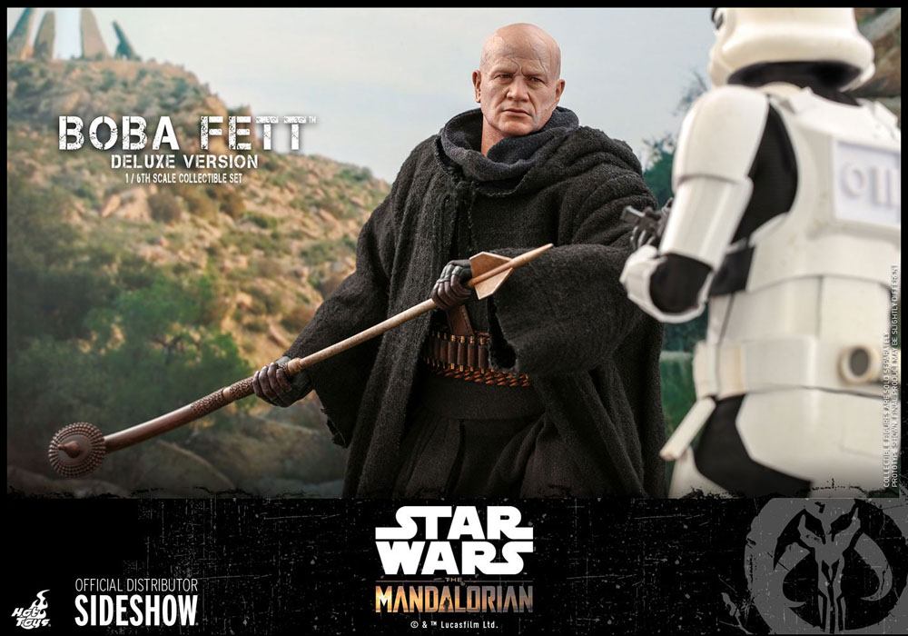 BOBA FETT DELUXE & TUSKEN RAIDER CHIEFTAIN – FIGURAS MOVIE MASTERPIECE 1/6 30 CM (HOT TOYS – STAR WARS THE MANDALORIAN)