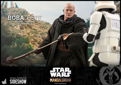 BOBA FETT DELUXE & TUSKEN RAIDER CHIEFTAIN – FIGURAS MOVIE MASTERPIECE 1/6 30 CM (HOT TOYS – STAR WARS THE MANDALORIAN)