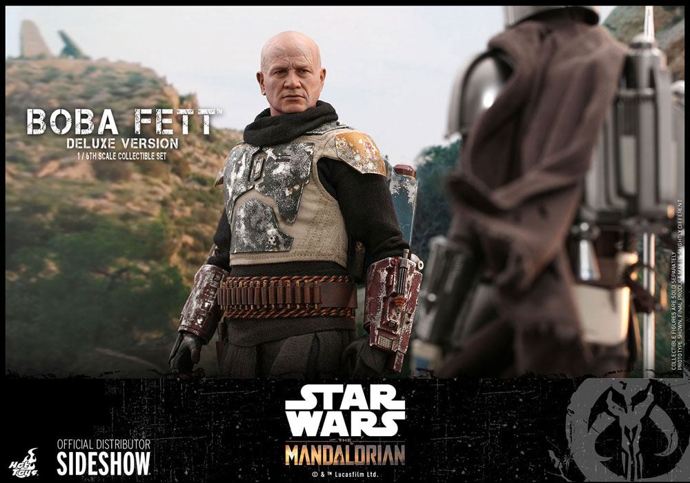 BOBA FETT DELUXE & TUSKEN RAIDER CHIEFTAIN – FIGURAS MOVIE MASTERPIECE 1/6 30 CM (HOT TOYS – STAR WARS THE MANDALORIAN)