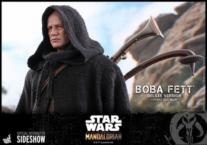 BOBA FETT DELUXE & TUSKEN RAIDER CHIEFTAIN – FIGURAS MOVIE MASTERPIECE 1/6 30 CM (HOT TOYS – STAR WARS THE MANDALORIAN)