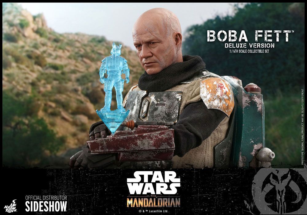 BOBA FETT DELUXE & TUSKEN RAIDER CHIEFTAIN – FIGURAS MOVIE MASTERPIECE 1/6 30 CM (HOT TOYS – STAR WARS THE MANDALORIAN)