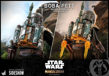 BOBA FETT DELUXE & TUSKEN RAIDER CHIEFTAIN – FIGURAS MOVIE MASTERPIECE 1/6 30 CM (HOT TOYS – STAR WARS THE MANDALORIAN)