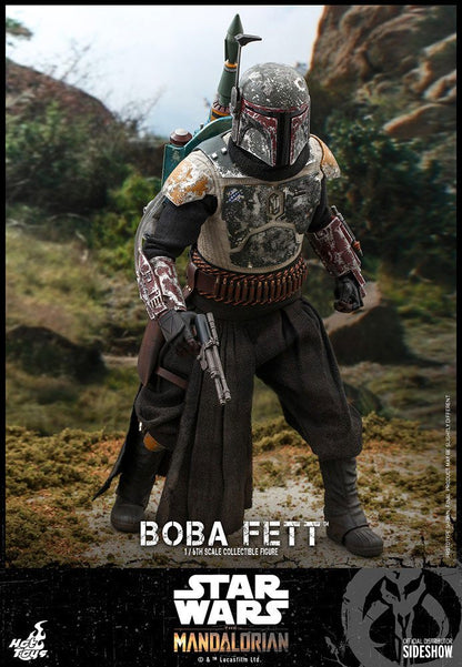 BOBA FETT – STAR WARS THE MANDALORIAN FIGURA 1/6 30 CM HOT TOYS