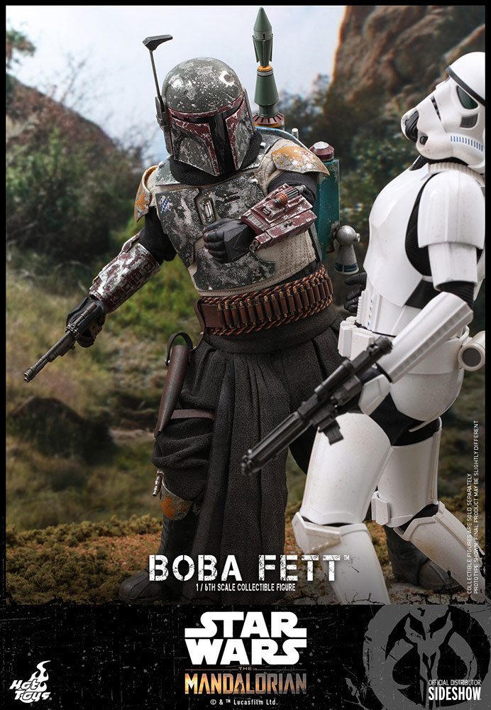 BOBA FETT – STAR WARS THE MANDALORIAN FIGURA 1/6 30 CM HOT TOYS