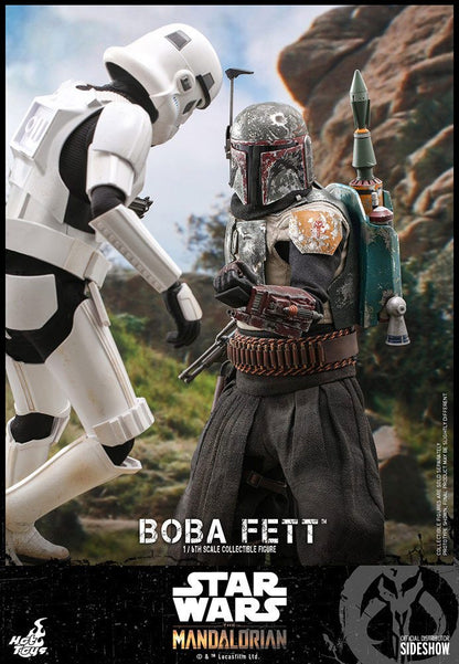 BOBA FETT – STAR WARS THE MANDALORIAN FIGURA 1/6 30 CM HOT TOYS