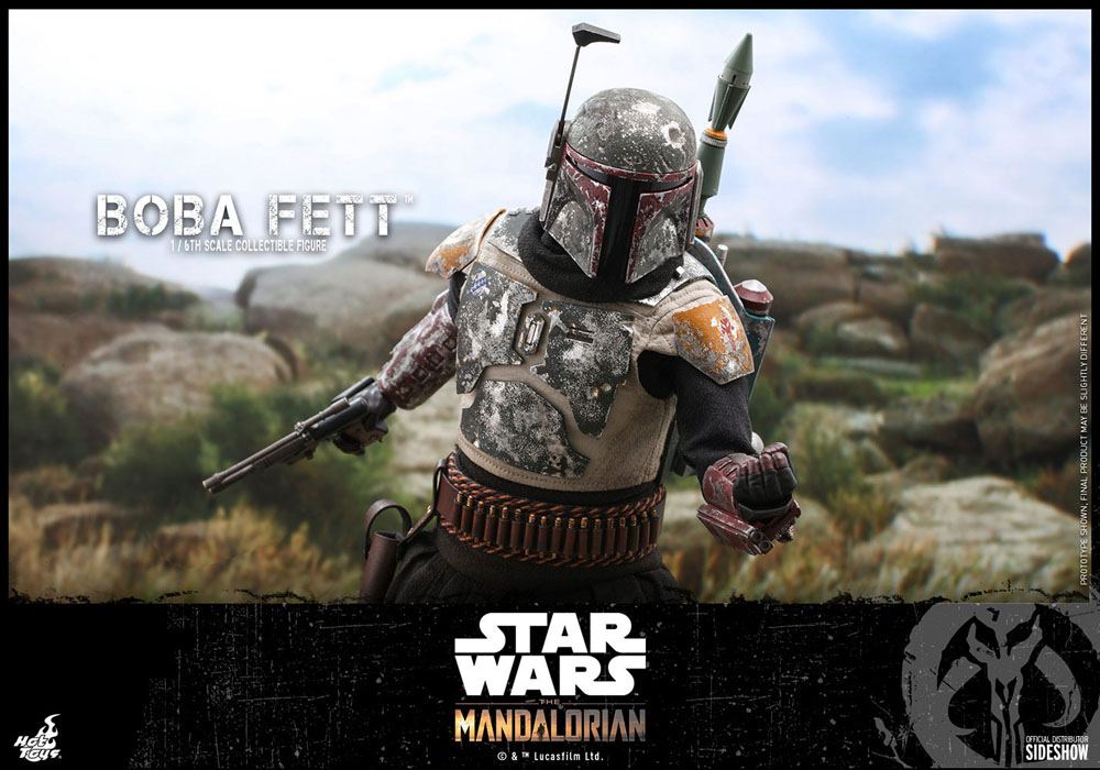BOBA FETT – STAR WARS THE MANDALORIAN FIGURA 1/6 30 CM HOT TOYS