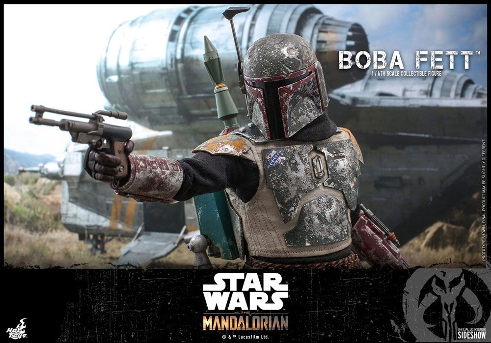 BOBA FETT – STAR WARS THE MANDALORIAN FIGURA 1/6 30 CM HOT TOYS