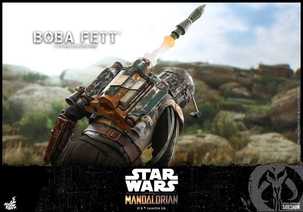 BOBA FETT – STAR WARS THE MANDALORIAN FIGURA 1/6 30 CM HOT TOYS