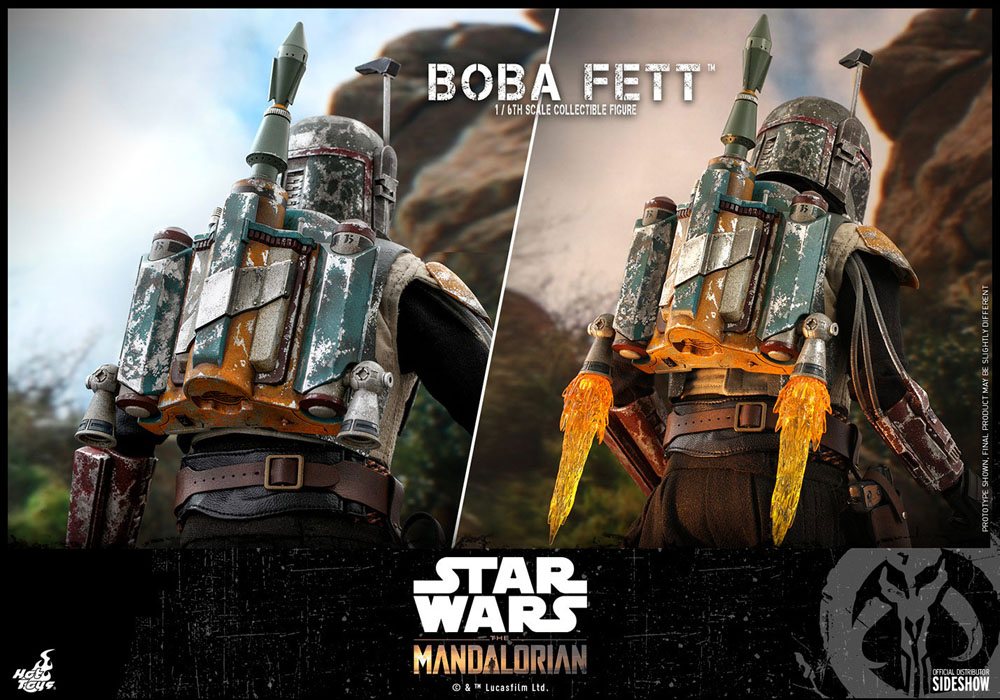 BOBA FETT – STAR WARS THE MANDALORIAN FIGURA 1/6 30 CM HOT TOYS