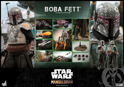 BOBA FETT – STAR WARS THE MANDALORIAN FIGURA 1/6 30 CM HOT TOYS