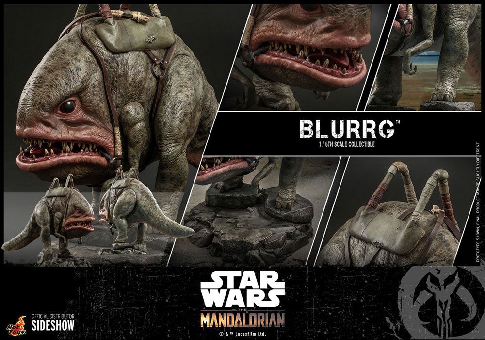 BLURRG – STAR WARS THE MANDALORIAN FIGURA 1/6 37 CM HOT TOYS