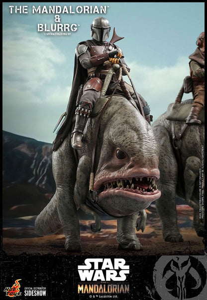 THE MANDALORIAN & BLURRG – STAR WARS THE MANDALORIAN PACK FIGURA 1/6 37 CM HOT TOYS