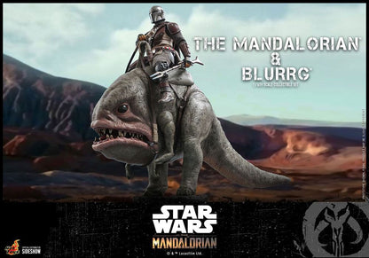 THE MANDALORIAN & BLURRG – STAR WARS THE MANDALORIAN PACK FIGURA 1/6 37 CM HOT TOYS