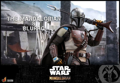 THE MANDALORIAN & BLURRG – STAR WARS THE MANDALORIAN PACK FIGURA 1/6 37 CM HOT TOYS