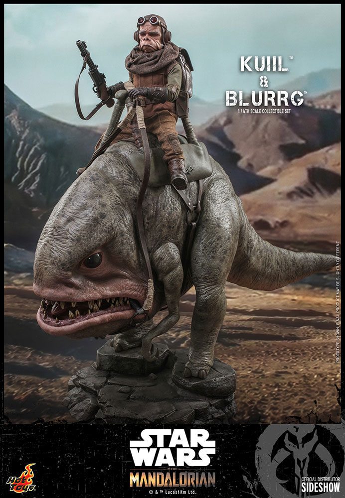 KUIIL & BLURRG – STAR WARS THE MANDALORIAN FIGURA 1/6 37 CM HOT TOYS