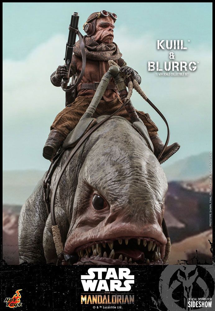 KUIIL & BLURRG – STAR WARS THE MANDALORIAN FIGURA 1/6 37 CM HOT TOYS