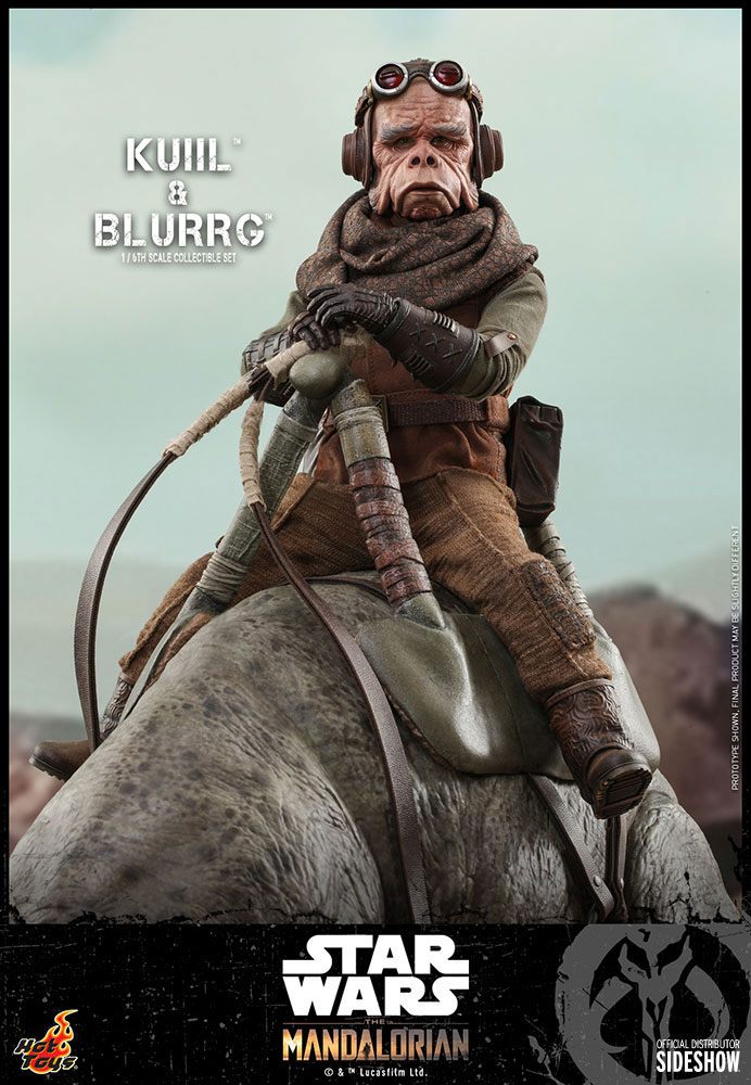 KUIIL & BLURRG – STAR WARS THE MANDALORIAN FIGURA 1/6 37 CM HOT TOYS