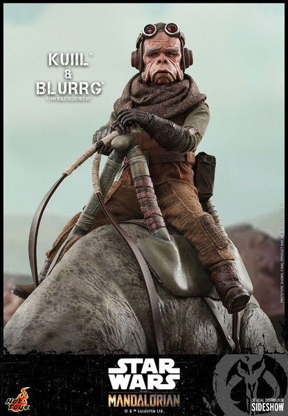KUIIL & BLURRG – STAR WARS THE MANDALORIAN FIGURA 1/6 37 CM HOT TOYS
