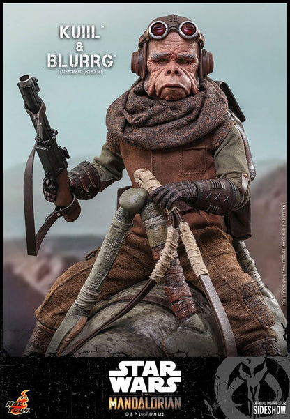 KUIIL & BLURRG – STAR WARS THE MANDALORIAN FIGURA 1/6 37 CM HOT TOYS