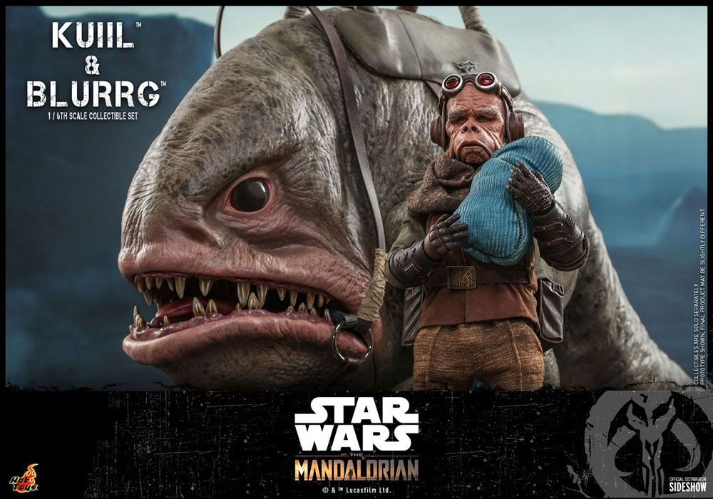 KUIIL & BLURRG – STAR WARS THE MANDALORIAN FIGURA 1/6 37 CM HOT TOYS