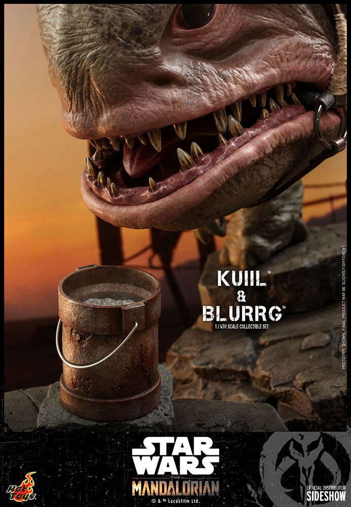 KUIIL & BLURRG – STAR WARS THE MANDALORIAN FIGURA 1/6 37 CM HOT TOYS