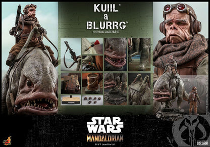 KUIIL & BLURRG – STAR WARS THE MANDALORIAN FIGURA 1/6 37 CM HOT TOYS