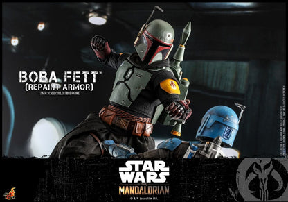 BOBA FETT REPAINT ARMOR SPECIAL EDITION | FIGURA 1/6 ESCALA | HOT TOYS | THE MANDALORIAN | STAR WARS