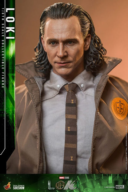LOKI 1/6 – HOT TOYS – FIGURA ARTICULADA – SERIE MARVEL STUDIOS