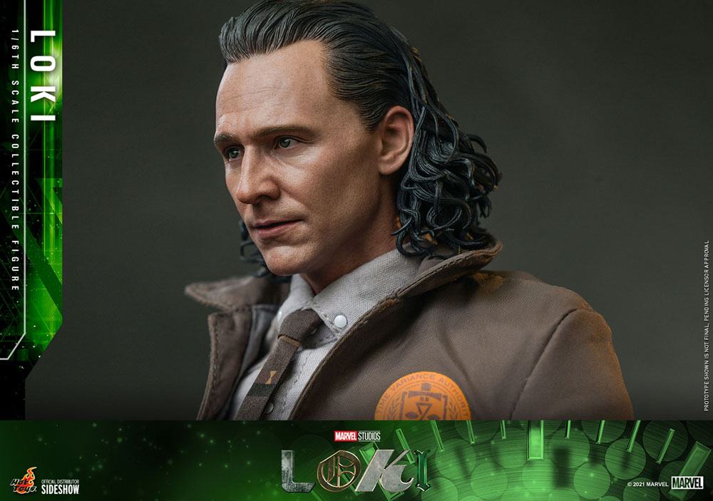 LOKI 1/6 – HOT TOYS – FIGURA ARTICULADA – SERIE MARVEL STUDIOS