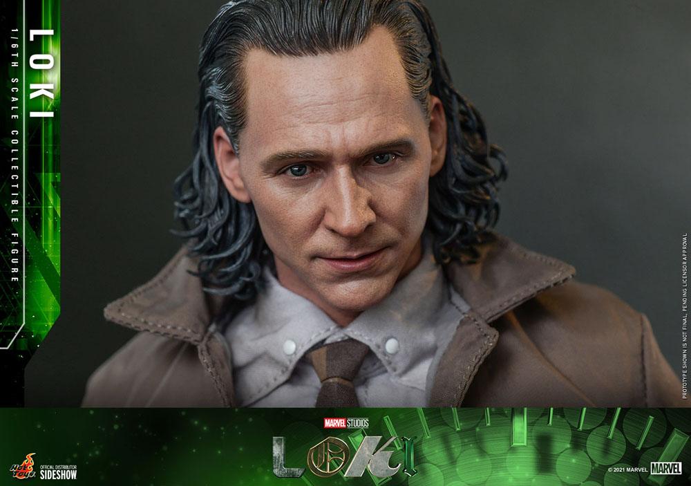LOKI 1/6 – HOT TOYS – FIGURA ARTICULADA – SERIE MARVEL STUDIOS