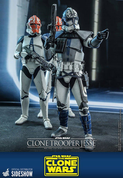 STAR WARS: THE CLONE WARS – FIGURA CLONE TROOPER JESSE 1/6 (HOT TOYS – SIDESHOW) 30 CM