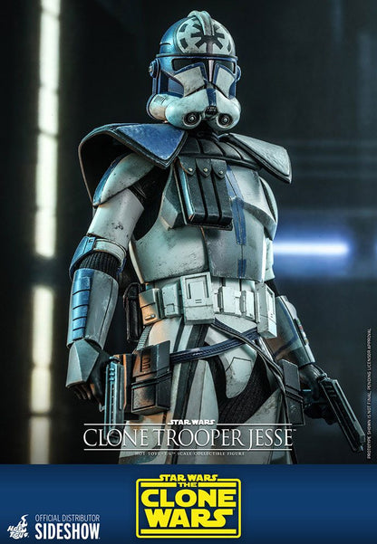STAR WARS: THE CLONE WARS – FIGURA CLONE TROOPER JESSE 1/6 (HOT TOYS – SIDESHOW) 30 CM