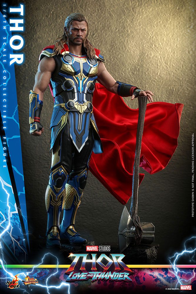THOR: LOVE AND THUNDER – FIGURA MOVIE MASTERPIECE 1/6 THOR 32 CM (HOT TOYS)
