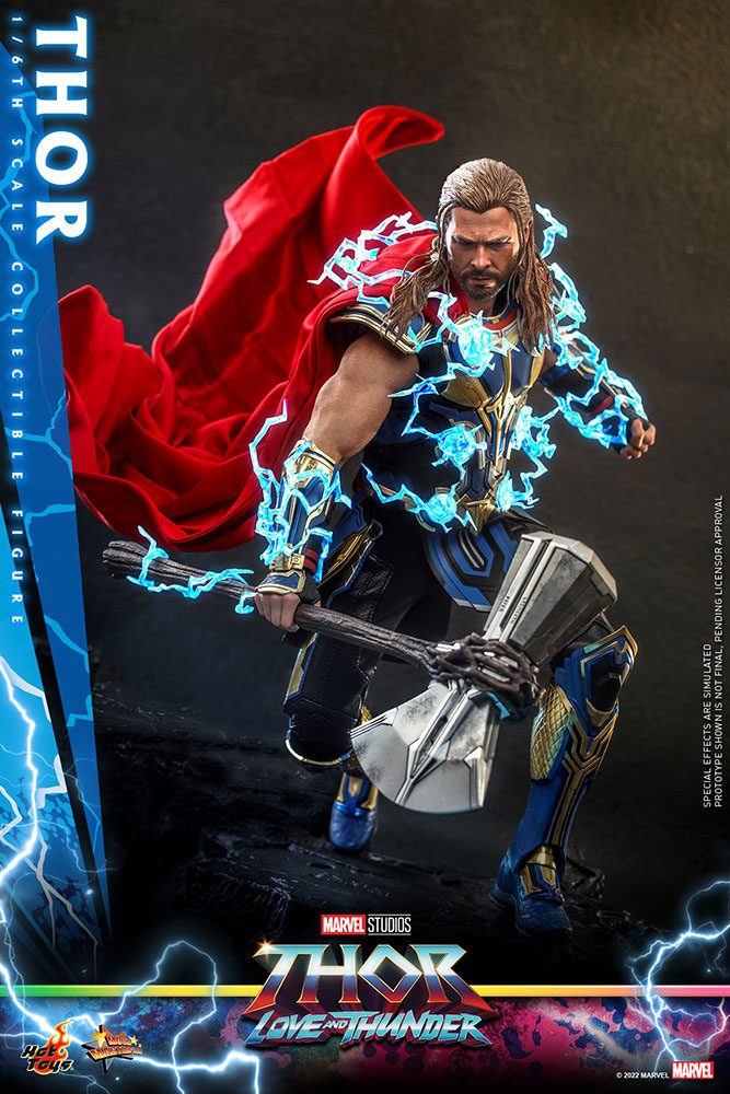 THOR: LOVE AND THUNDER – FIGURA MOVIE MASTERPIECE 1/6 THOR 32 CM (HOT TOYS)