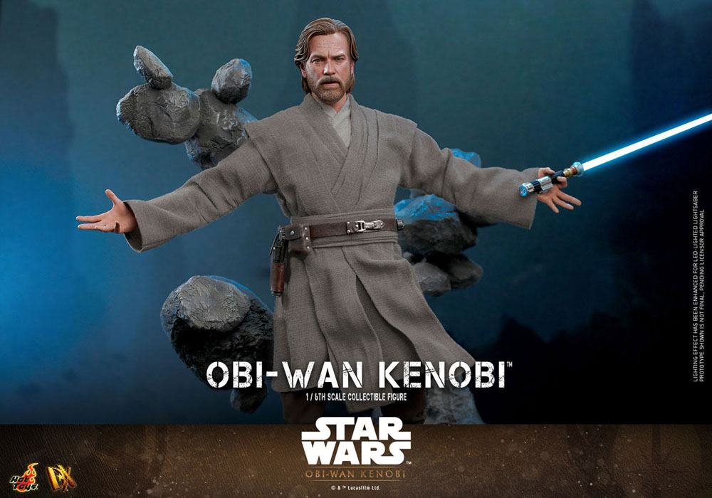OBI-WAN KENOBI 30 CM FIGURA 1/6 HOT TOYS STAR WARS SERIE